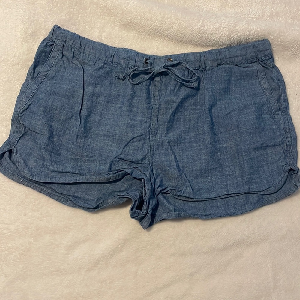 Chambray shorts